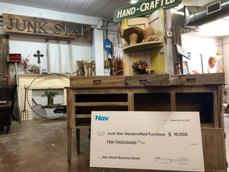 Nav Awards $10,000 Small Business Grant to Custom Furniture Maker